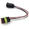 Truck-Lite Stop/Turn/Tail Plug, 16 Gauge GPT Wire, Female PL-3, Fit 'N Forget S.S.0, 8 in.0 94706-3 - alternate 3